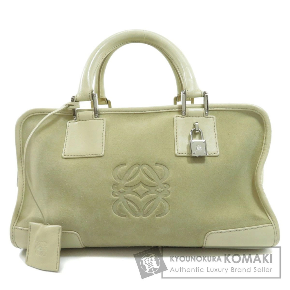 Loewe Amazona handbag suede Leather